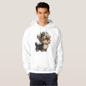 Chibi Yorkshire Terrier Hoodie (Vorne ganz)