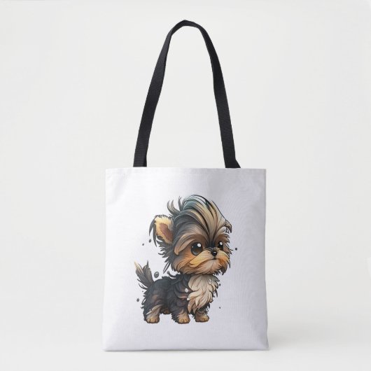 Chibi Yorkshire Terrier Tasche (Vorderseite)