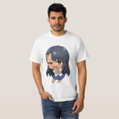 Chibi-Zeichen-Symbole aus der Nagatoro-Anime T-Shirt (Vorne ganz)