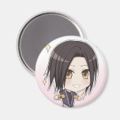 Chibi Zhel Magnet (Vorderseite/Rückseite)