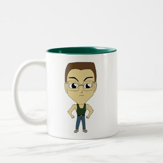 Chibi Zweifarbige Tasse (Links)
