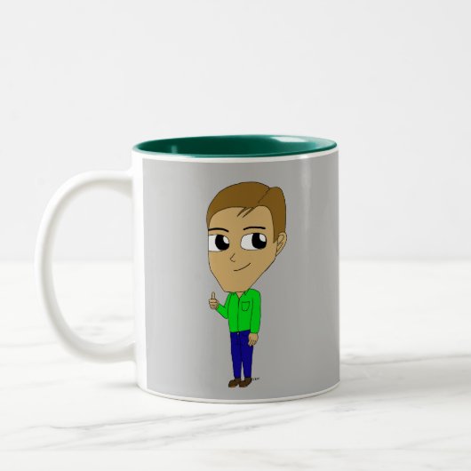 Chibi Zweifarbige Tasse (Links)
