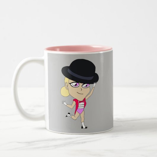 Chibi Zweifarbige Tasse (Links)
