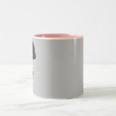 Chibi Zweifarbige Tasse (Mittel)