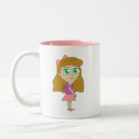 Chibi Zweifarbige Tasse (Links)