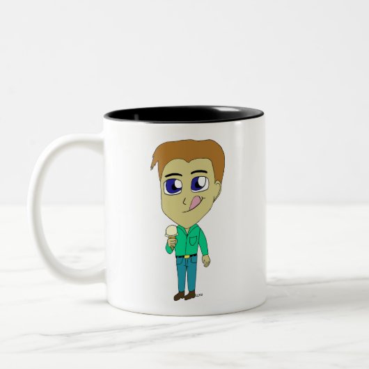 Chibi Zweifarbige Tasse (Links)
