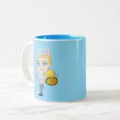 Chibi Zweifarbige Tasse (Vorderseite Links)