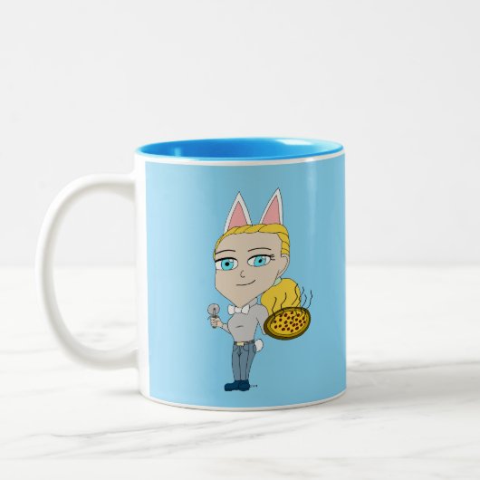 Chibi Zweifarbige Tasse (Links)