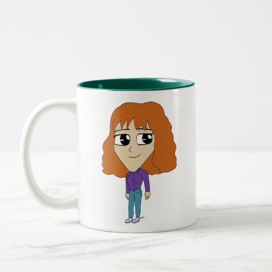 Chibi Zweifarbige Tasse (Links)