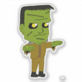 Chibinmonster Aufkleber (Vorderseite)