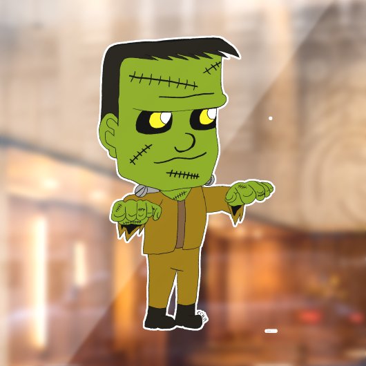 Chibinmonster Fensteraufkleber (Blatt 2)