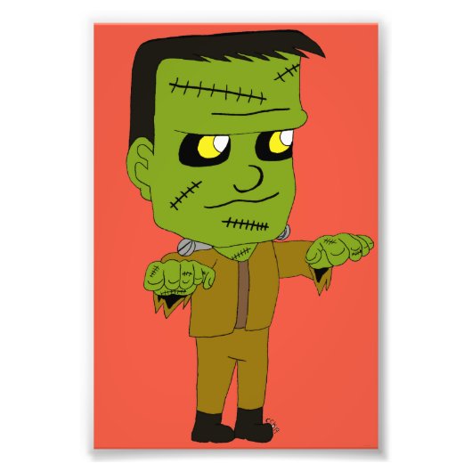 Chibinmonster Fotodruck (Vorne)