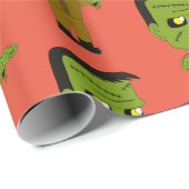 Chibinmonster Geschenkpapier (Rolleneckpunkt)