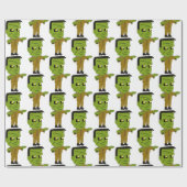 Chibinmonster Geschenkpapier (Flach)