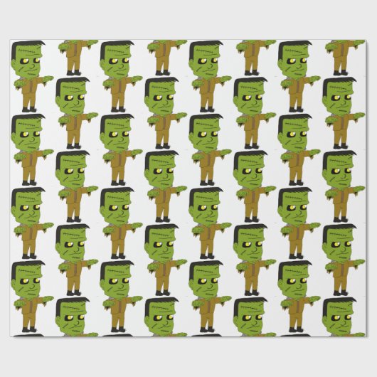 Chibinmonster Geschenkpapier (Flach)