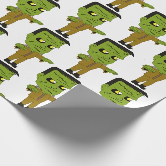 Chibinmonster Geschenkpapier (Ecke)