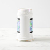 Chic 14. 24. 34. 43. Opal Wedding Jubiläum Bierglas (Mittel)