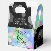 Chic 14. 24. 34. 43. Opal Wedding Jubiläum Geschenkschachtel (Geöffnet)