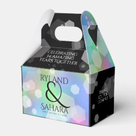 Chic 14. 24. 34. 43. Opal Wedding Jubiläum Geschenkschachtel