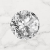 Chic 15. 16. Geburtstag Edelsteine Konfetti (Klein Vorderseite)