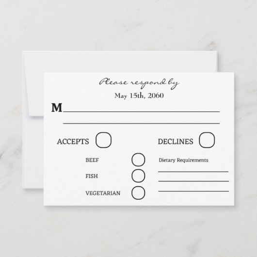 Chic 40 Birthday Pink Glitzer UAWG RSVP Karte (Rückseite)