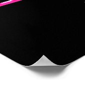 CHIC 40 UND FABULOUS FASHION QUEEN DESIGN POSTER (Ecke)