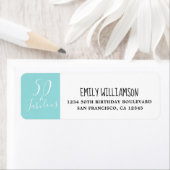 Chic 50 Fabulous Blue 50. Rücksendeadresse (Insitu)