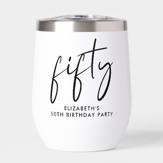 Chic 50. Geburtstagsparty (Vorderseite)