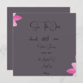 Chic 5.25" x 5.25" Flacheinladung - halbglänzende Einladung (Vorne/Hinten)