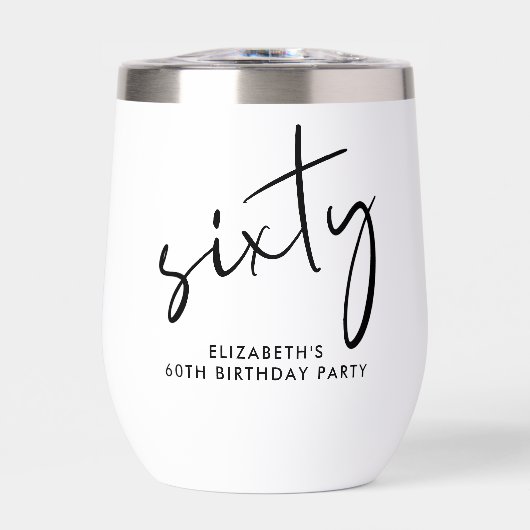 Chic 60. Geburtstagsparty (Vorderseite)