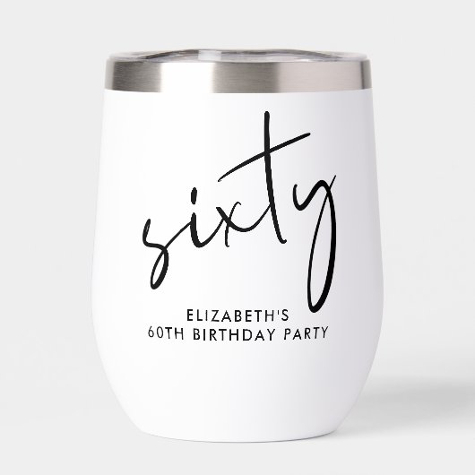 Chic 60. Geburtstagsparty (Rückseite)