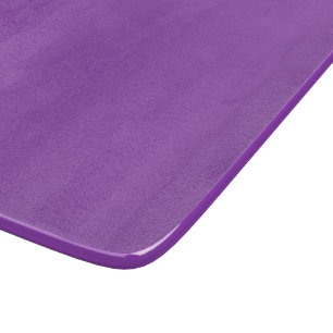 Chic 6x7 Lavender Lila Glass Cutting Board Schneidebrett