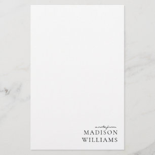 Chic A Note von Script Typography Schreibwaren Briefpapier