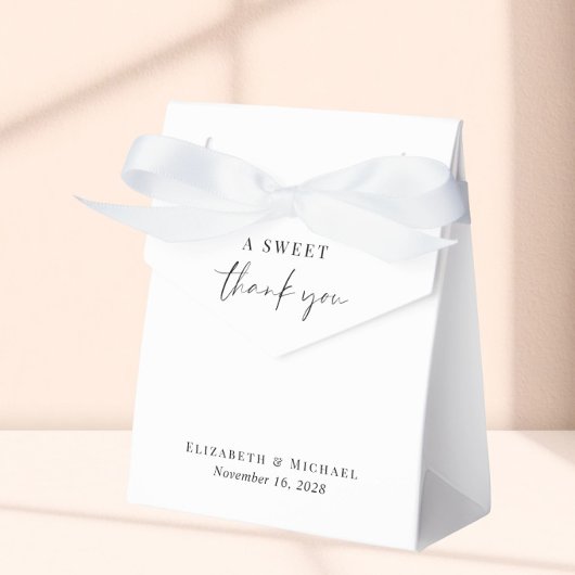 Chic A Sweet Danke Gastgeschenk Hochzeit Boxes Geschenkschachtel