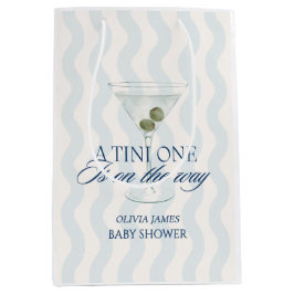 Chic a tini one boy baby dusche mittlere geschenktüte