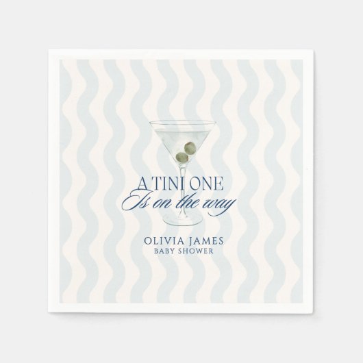 Chic a tini one boy baby dusche serviette (Vorderseite)