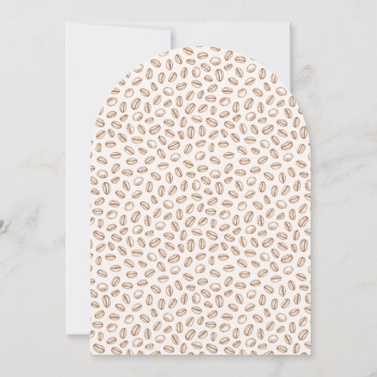 Chic a tini one gender neutrale baby dusche einladung (Rückseite)