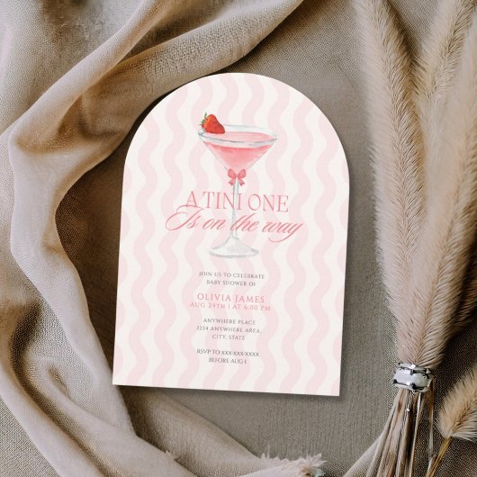 Chic a tini One Girl Dusche Einladung