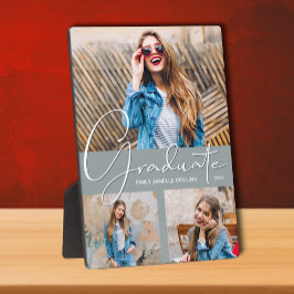 Chic Abschluss Foto Collage on Grau Fotoplatte