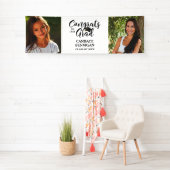 Chic Abschluss Script Typografie 2 Foto Banner (Insitu)