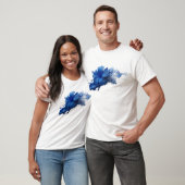 Chic ABSTRACT BLUME Designer Grafik T-Shirt (Unisex)