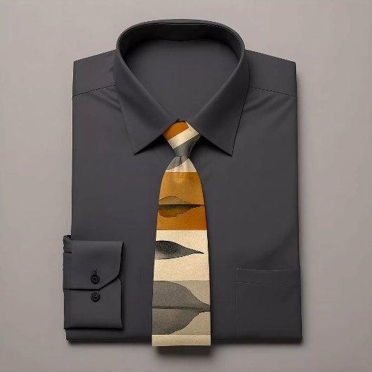 Chic Abstract Design Pattern Krawatte