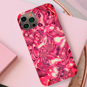 Chic Abstrakt Magenta Farbtöne Case-Mate iPhone Hülle