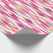 Chic abstrakt rosa Aquarellmuster Geschenkpapier (Ecke)