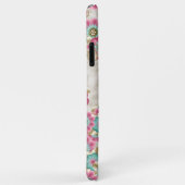 Chic Abstrakte japanische Blume Art Pattern Case-Mate iPhone Hülle (Hinten/Rechts)