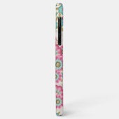 Chic Abstrakte japanische Blume Art Pattern Case-Mate iPhone Hülle (Hinten/Links)