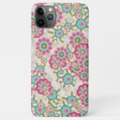 Chic Abstrakte japanische Blume Art Pattern Case-Mate iPhone Hülle (Rückseite)