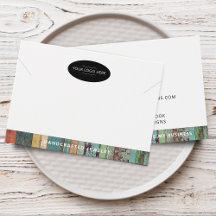Chic Add your Logo Necklace Armband Display Card
