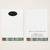 Chic Add your logo OEarl Display Card (Vorne & Hinten)