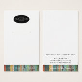 Chic Add your logo OEarl Display Card (Vorne & Hinten)